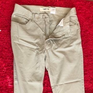 Womens Gap Boot Cut Khaki Jeans Size 10 regular